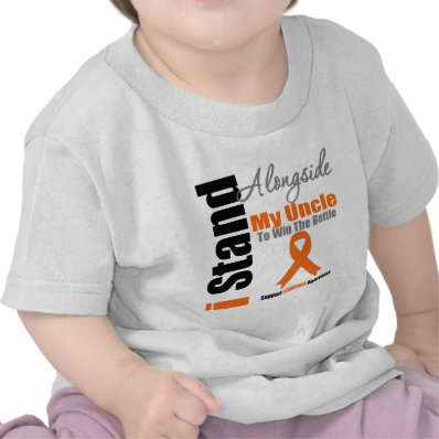 Leukemia I Stand Alongside My Uncle Tshirts