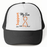 Leukemia I Support My Son Hats
