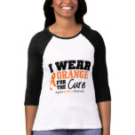 Leukemia I Wear Orange For All Warriors T Shirt