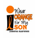 Leukemia I WEAR ORANGE FOR MY SON 9 t-shirts