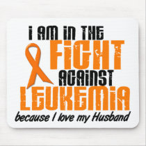 LEUKEMIA In The Fight For My Husband 1 mousepads by awarenessgifts LEUKEMIA In The Fight For My Husband 1 mousepads