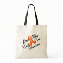 Leukemia Love Hope Determination Bags