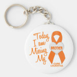 Leukemia Missing My Brother 1 Keychains
