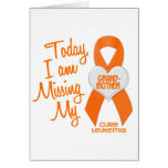 Leukemia Missing My Grandmother 1 Card
