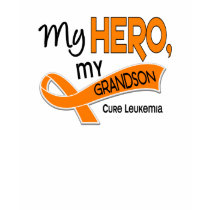 Leukemia MY HERO MY GRANDSON 42 t-shirts
