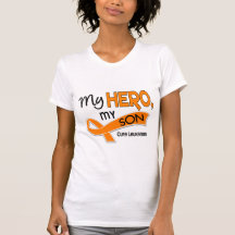 Leukemia MY HERO MY SON 42 T Shirt