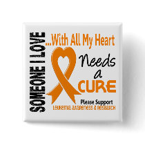 Leukemia Needs A Cure 3 buttons