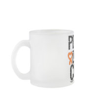 Leukemia Peace Love Cure Mug
