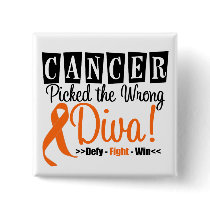 Leukemia Picked The Wrong Diva v2 Buttons
