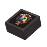 Leukemia - Rosie The Riveter - We Can Do It Premium Trinket Box