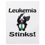 Leukemia Stinks Skunk Awareness Design flyers