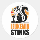 Leukemia Stinks Stickers