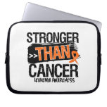 Leukemia - Stronger Than Cancer Laptop Sleeve