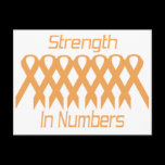 Leukemia Support Postcard postcards