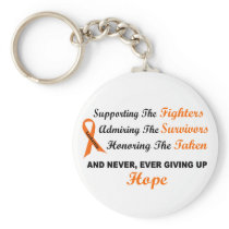 LEUKEMIA Supporting Admiring Honoring 1 Key Chain