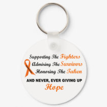 LEUKEMIA Supporting Admiring Honoring 1 keychains