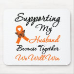 Leukemia Supporting My Husband mousepads
