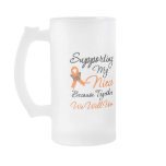 Leukemia Supporting My Niece Mug