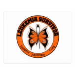 Leukemia Survivor Butterfly Post Card