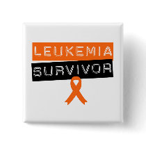Leukemia Survivor Button