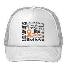 Leukemia Survivor Collage Trucker Hat