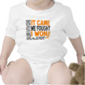 Leukemia Survivor It Came We Fought I Won t-shirts
