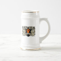 Leukemia Survivor Mens Heraldry Mugs