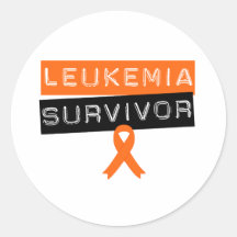 Leukemia Survivor Round Sticker