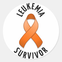 Leukemia Survivor Round Sticker