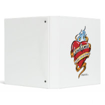 Leukemia Tattoo Heart binders by fightcancertees Leukemia Tattoo Heart binders