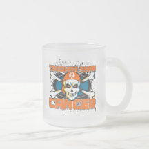 Leukemia Tougher Than Cancer Skull Coffee Mugs