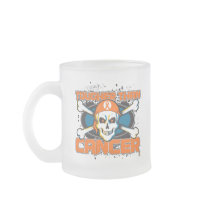 Leukemia Tougher Than Cancer Skull Coffee Mugs
