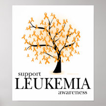 Leukemia Tree Print