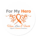 Leukemia Tribal Ribbon Hero stickers by giftsforawareness Leukemia Tribal Ribbon Hero stickers