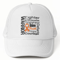 Leukemia Warrior Collage hats