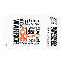 Leukemia Warrior Collage Postage Stamps