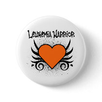 Leukemia Warrior Heart buttons