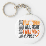 Leukemia Warrior Keychain