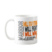 Leukemia Warrior Coffee Mugs