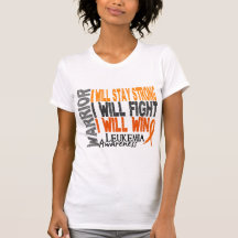 Leukemia Warrior Tee Shirts