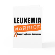 Leukemia Warrior v4 cards by cancerapparel Leukemia Warrior v4 cards