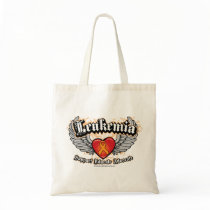 Leukemia Wings bags
