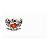 Leukemia Wings business cards
