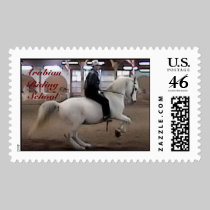 Levade, no saddle. postage