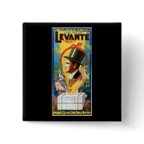 Levante ~ The Great Vintage Magic Act Pinback Buttons