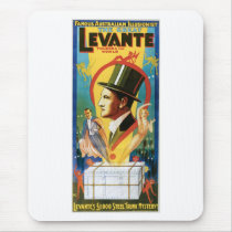 Levante ~ The Great Vintage Magic Act Mousepad