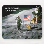 Level 4 Moon Landing Mousepad Level 4 Moon Landing Mousepad