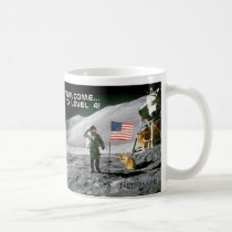 Level 4 Moon Landing Mug mugs