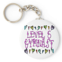 Level 5 Gymnast Keychain