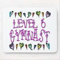Level 6 Gymnast Mouse Pads